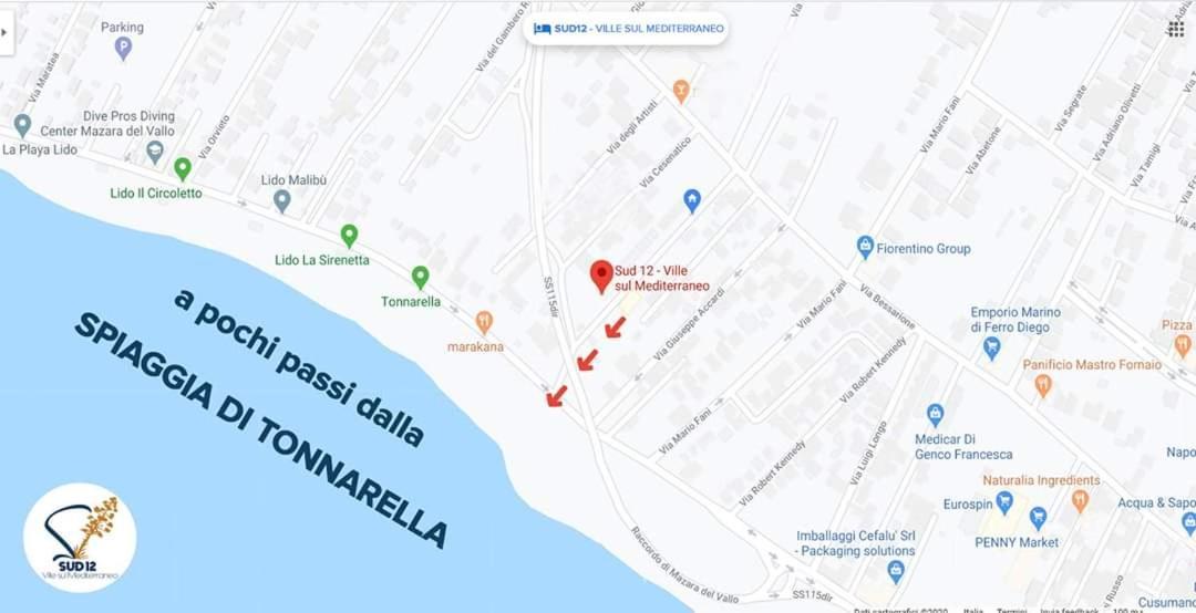 Sud 12 - Ville Sul Mediterraneo Apart Hotel Mazara del Vallo Exterior foto